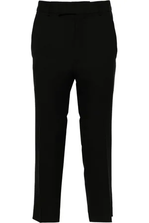 Mordecai Embroidered-trim tapered trousers