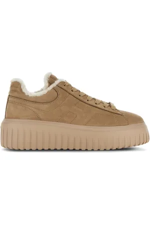 Hogan H-Stripes suede sneakers