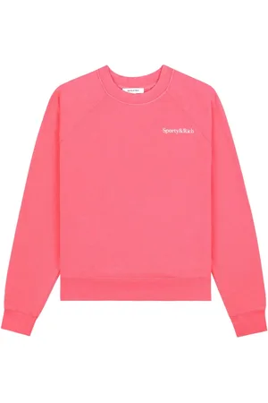 Sporty & Rich Logo-embroidered cotton sweatshirt