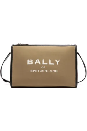 Bally Logo-print canvas messenger bag
