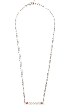 CHANEL 2017 I Love Chanel chain necklace