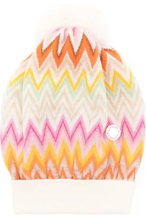 Missoni Zigzag-motif knitted beanie