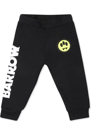 BARROW Logo-print cotton leggings