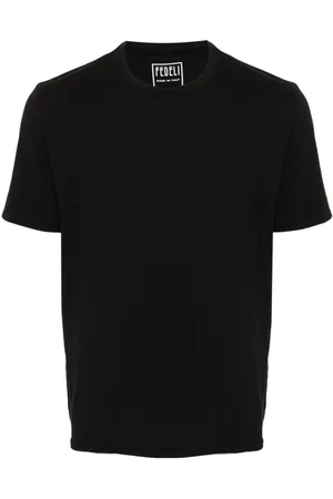 FEDELI Short-sleeve cotton T-shirt