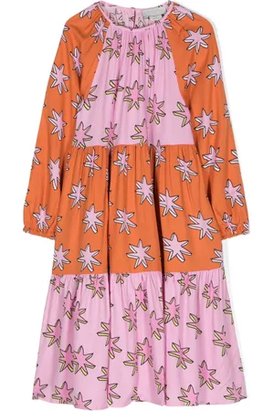 Stella McCartney Bright Stars tiered dress