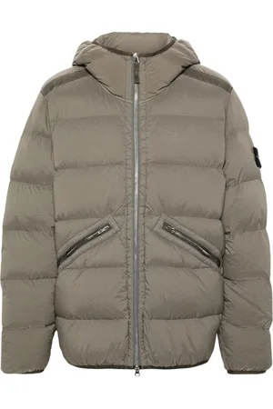 Stone Island Compass-badge padded jackets