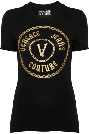 VERSACE Logo-print T-shirt