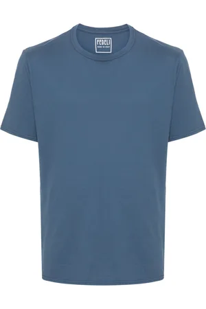 FEDELI Short-sleeve cotton T-shirt