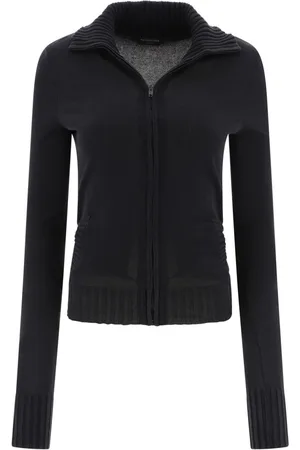Balenciaga Knot-detailing cotton-blend cardigan