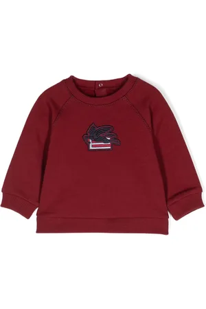 Etro Pegaso-embroidered cotton sweatshirt