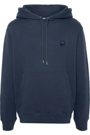 Maison Kitsuné Fox-motif cotton hoodie