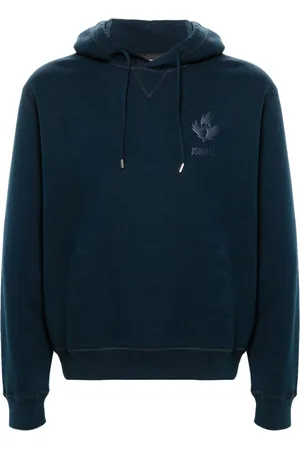 Dsquared2 Raised-logo cotton hoodie