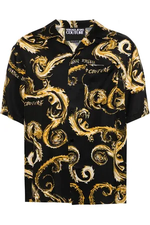 VERSACE Chain Couture twill T-shirt