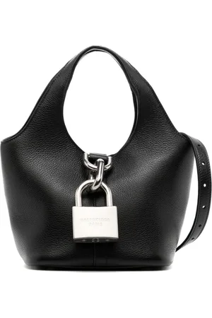 Balenciaga Medium Locker North-South leather tote bag