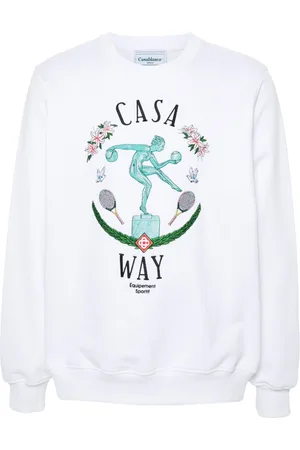 Casablanca Statue En Marbre embroidered sweatshirt