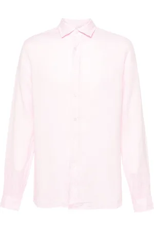 Xacus Long-sleeve linen shirt
