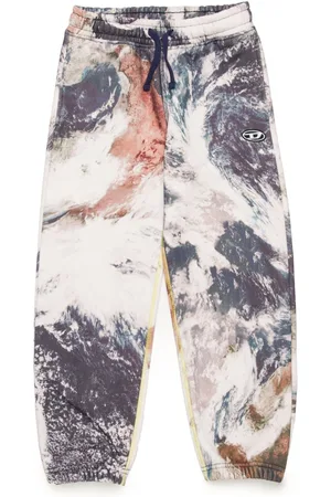 Diesel Planet Camou track pants