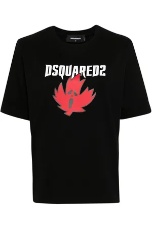 Dsquared2 Horror maple leaf-print T-shirt