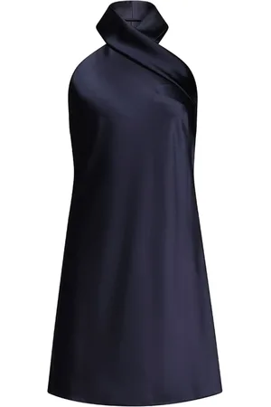 GALVAN Pandora halterneck minidress