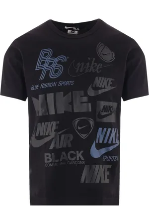 Comme des Garçons X Nike logo-print cotton T-shirt