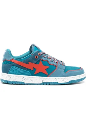A Bathing Ape Sk8 Sta panelled sneakers