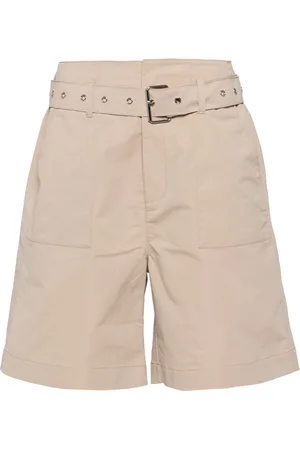 Izzue Knee-length twill shorts