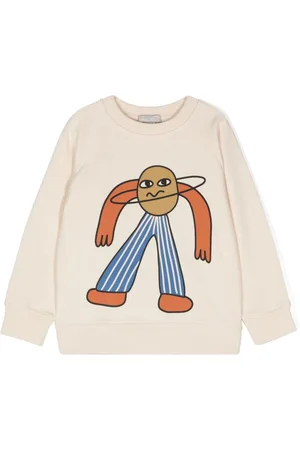 Stella McCartney Cartoon-print cotton sweatshirt