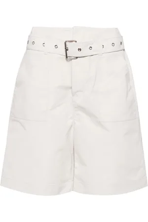 Izzue Knee-length twill shorts