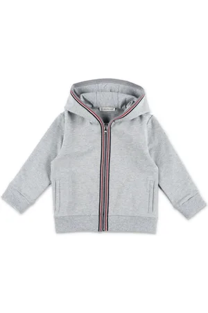 Moncler Striped-trim mélange tracksuit