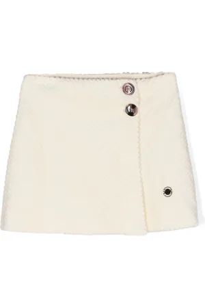 Missoni Ribbed velvet wrap skirt