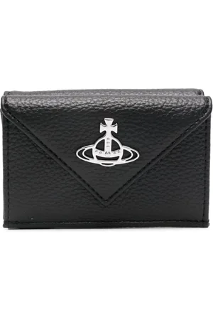 Vivienne Westwood Orb-plaque leather wallet