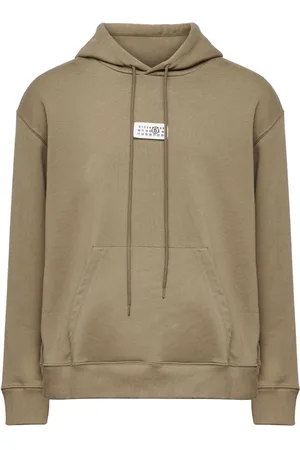 Maison Margiela Numbers-appliqué drawstring hoodie