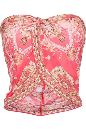 Camilla Shell Games bandeau top