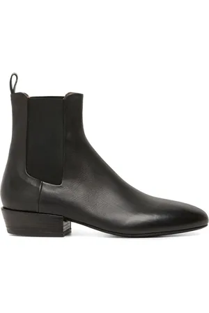 MARSÈLL Almond-toe leather Chelsea Boots