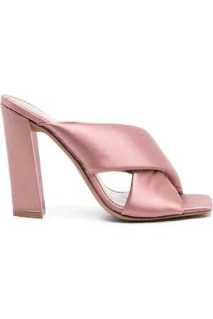 PARIS TEXAS Dafne 110mm satin sandals