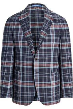Ralph Lauren Plaid cotton blazer