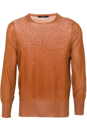SAPIO Lurex fine-knit jumper