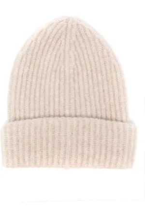Roberto Collina Brushed ribbed-knit beanie
