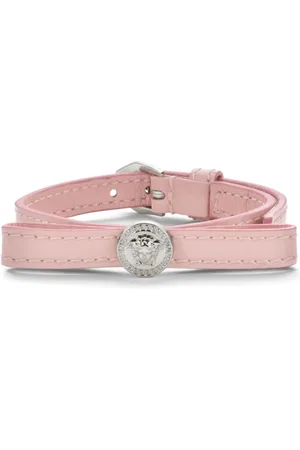 VERSACE Gianni Ribbon leather bracelet