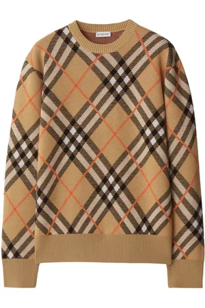 Burberry Nova Check long-sleeve jumper