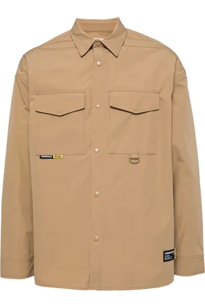 Izzue Logo-patch long-sleeve shirt