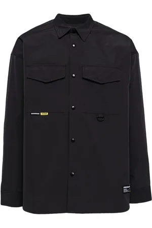 Izzue Logo-patch long-sleeve shirt
