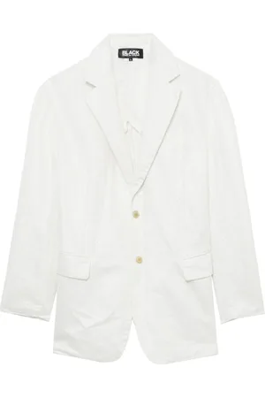 Comme des Garçons Asymmetric single-breasted blazer