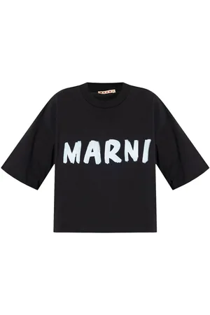 Marni Logo-print cotton t-shirt