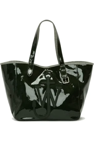 J.W.Anderson Belt coated-finish denim tote bag