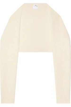 Courrèges Cropped wool bolero