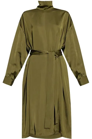 Fabiana Filippi Stand-up collar dress