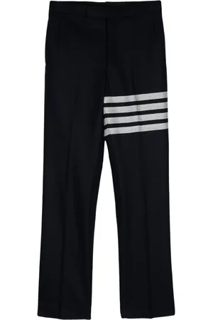 Thom Browne 4-Bar low-waist tailored trousers
