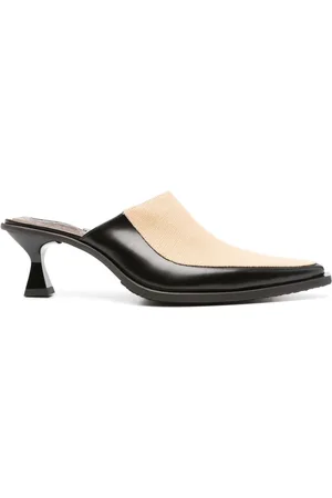 Eytys 65mm panelled mules