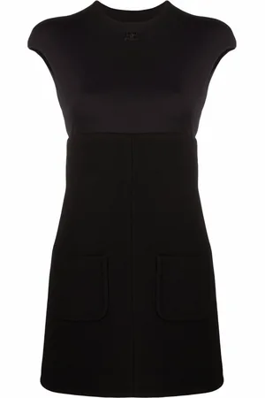 Courrèges Cap-sleeve mini dress